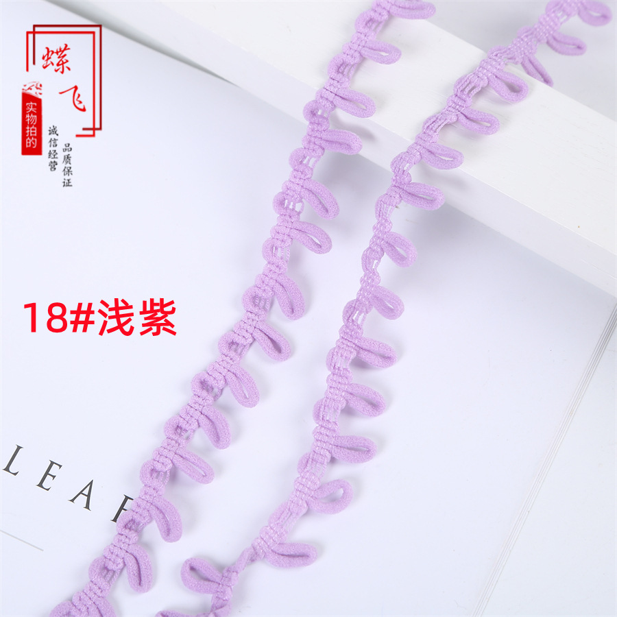 Available in stock: 35 colors of accessories, elastic buttonholes, elastic lace, removable caps, collar buckles, elastic and tight buckles, and button loops pic 30