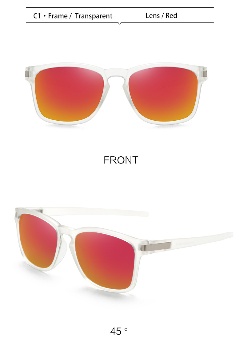 Amazon venta caliente gafas de sol moda hombres gafas de sol polarizador ciclismo gafas de sol para hombres premium sense wholesale pic 10