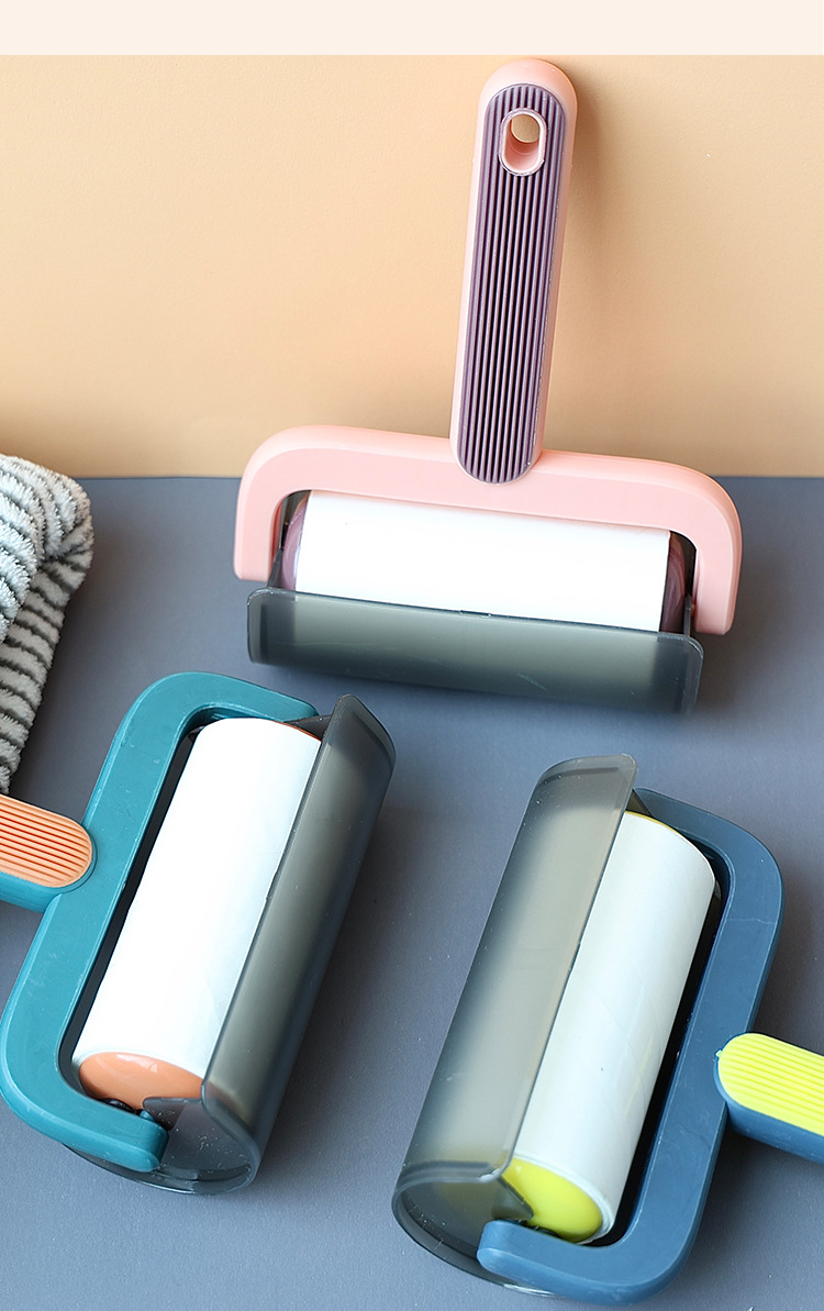 粘毛刷粘毛器滚筒宠物粘毛器粘毛纸卷批发滚筒粘毛器便携式粘毛器详情14