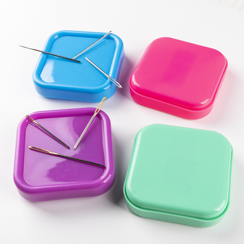 DIY handcrafted tools: magnetic needle, bead insertion needle, magnetic needle suction device, needle suction box, cross-stitch anti-loss needle suction tray pic 7