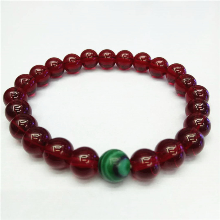 Trendy new malachite garnet bracelet couple bracelet set DIY natural stone combination bracelet wholesale pic 7