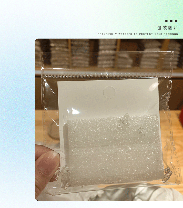 Silver needle zircon stud earrings for women, simple inlaid with water diamonds, super sparkling ear bone stud, moisture-nourishing ear holes, no need to remove earrings for sleeping, wholesale pic 8