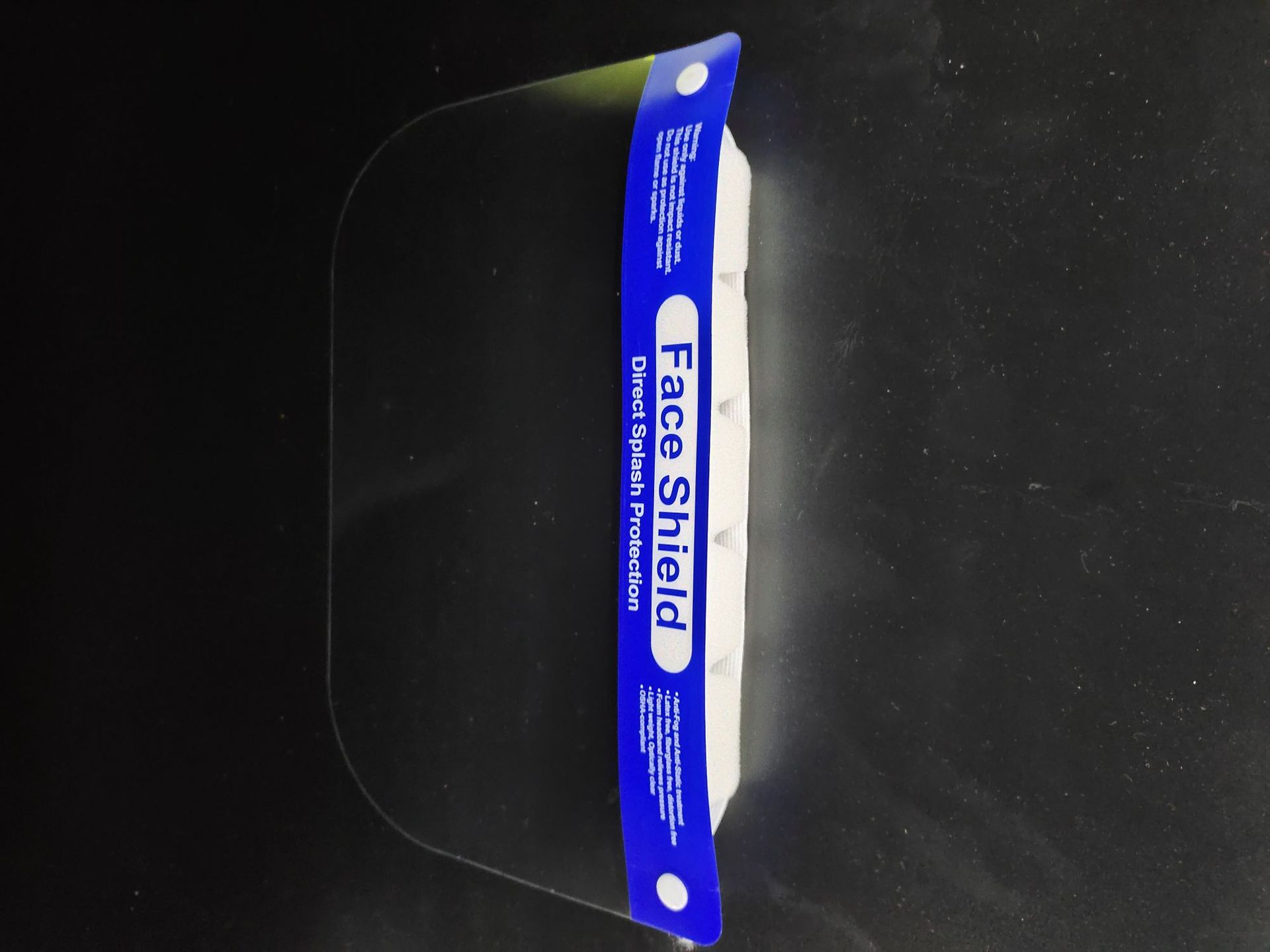 高清透明双面防飞沫防护面罩儿童成人全脸防溅面罩防油烟护脸帽详情2