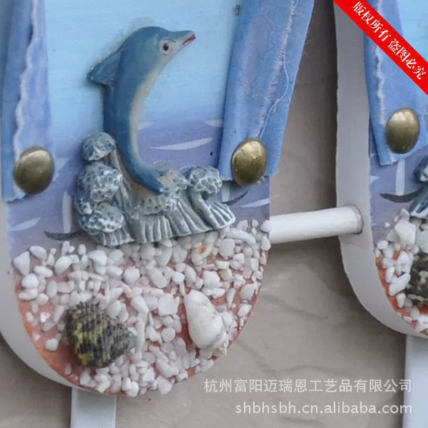 拖鞋挂钩 地中海风格衣帽钩 海洋衣帽钩 海洋沙滩鞋衣钩 -迈瑞恩详情49