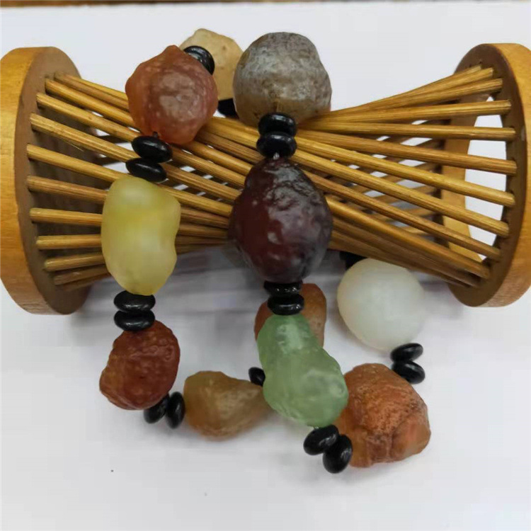 Guangshun Jewelry Wholesale of natural stone Agate Bracelets, DIY irregular agate natural stone bracelet Factory direct Sales pic 2