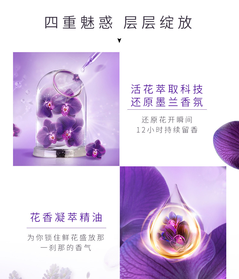 Wholesale lavender perfume body wash nourishes and rejuvenates the skin with a lingering fragrance. Rose petal body wash pic 2