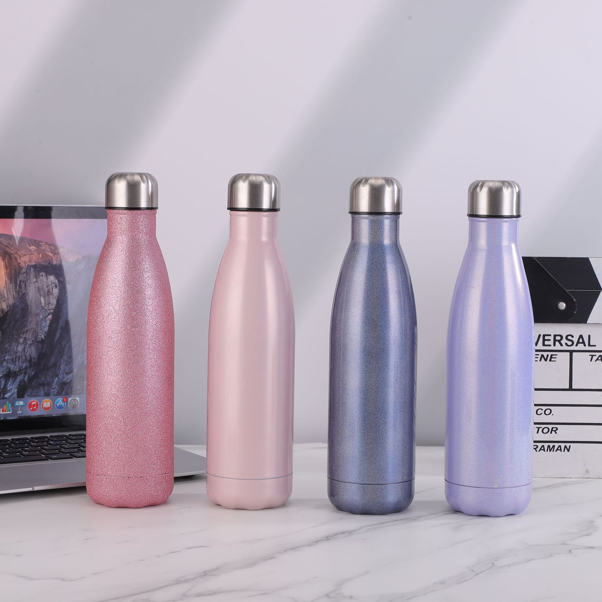 Cross-border Amazon stainless steel cola bottle, 304 double-layer vacuum insulated cup, American sports water cup, portable cup pic 4