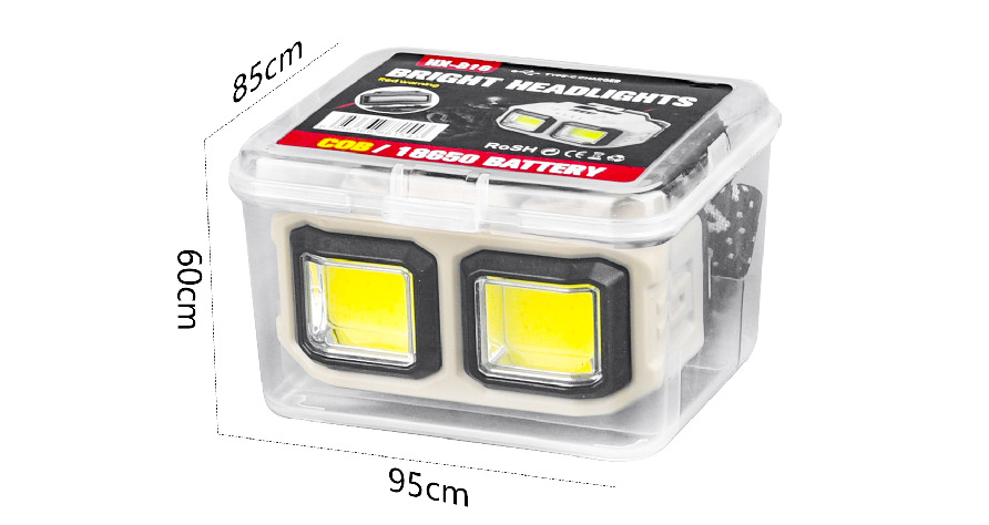 跨境户外LED强光感应头灯 USB充电家用工作灯 头戴钓鱼灯感应头灯详情13