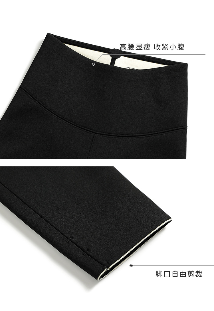 2022 Autumn/winter latex Barbie pants, sports yoga fleece leggings, high-waisted, hip-lifting and belt-tightening shark pants for women wholesale pic 19