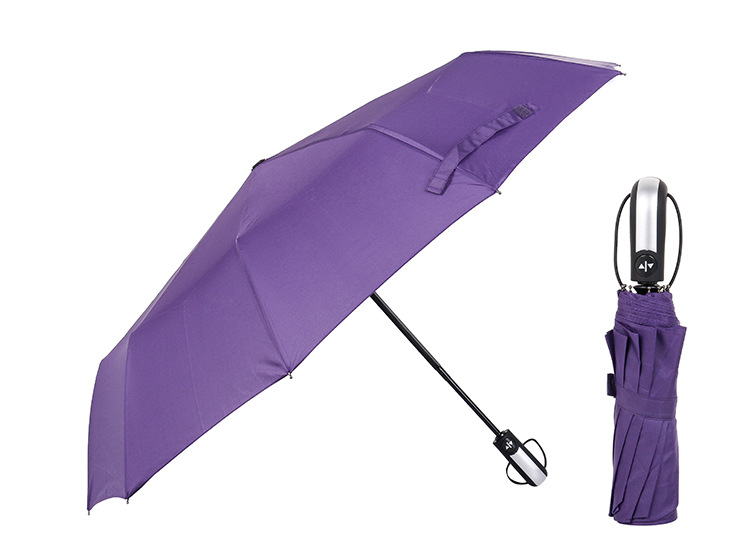 Creative 10-bone fully automatic umbrella advertising gift umbrella, reinforced all-weather business umbrella manufacturer pic 19