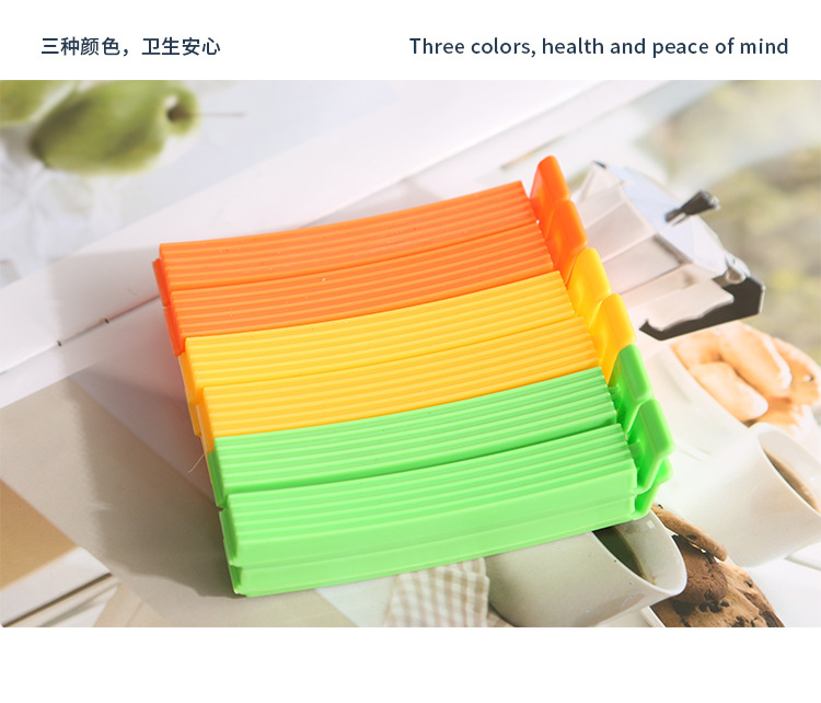 Moisture-proof and fresh-keeping long snack clip, food bag sealing clip, magic tool, plastic bag sealing clip, kitchen food pic 12