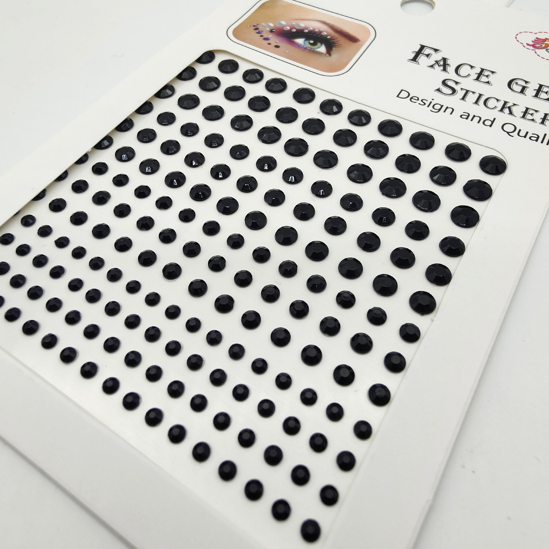 眼妆贴眼部钻贴面部装饰珍珠眼妆饰品儿童舞台水钻贴现货批发详情18