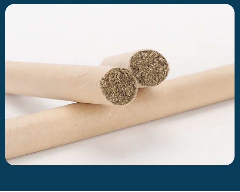 云南本草海目10根艾条批发陈艾条艾灸柱盒装艾绒香薰艾条蕲艾家用详情15