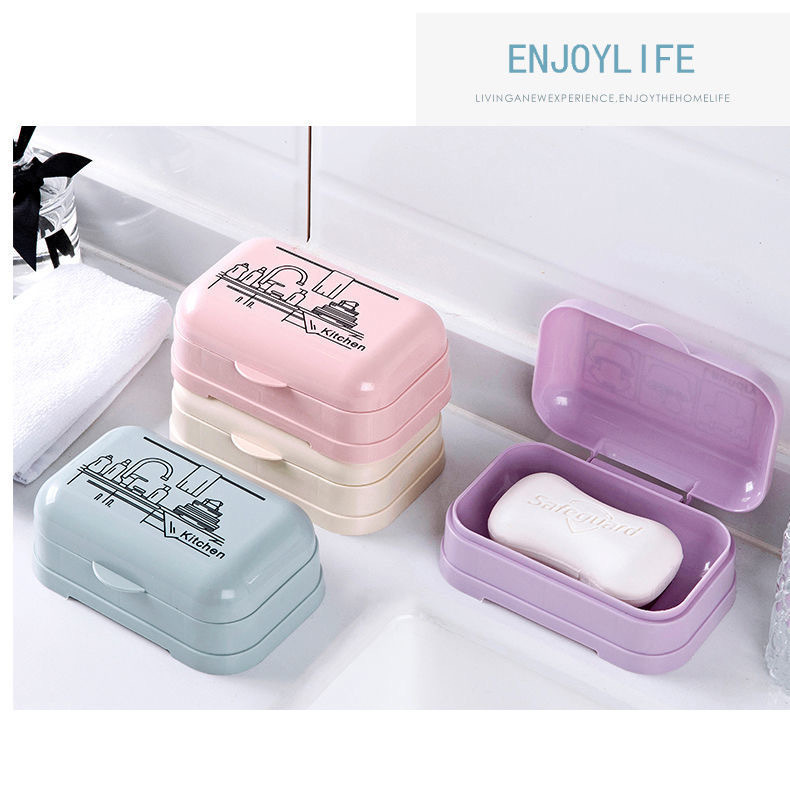 肥皂盒皂托卫生间沥水卡通印花洗脸手工大号香皂盒肥皂架皂盒批发详情13