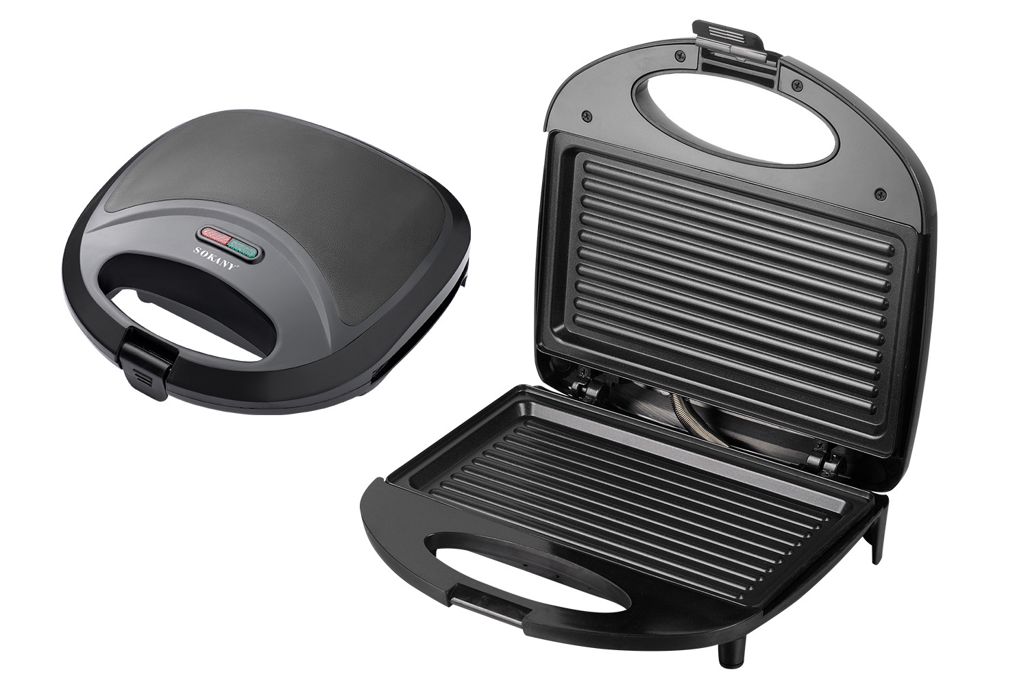 Sokany142 comercio exterior multifunción barra transversal Sandwich máquina hogar pan cuspir conductor Sandwich maker pic 4