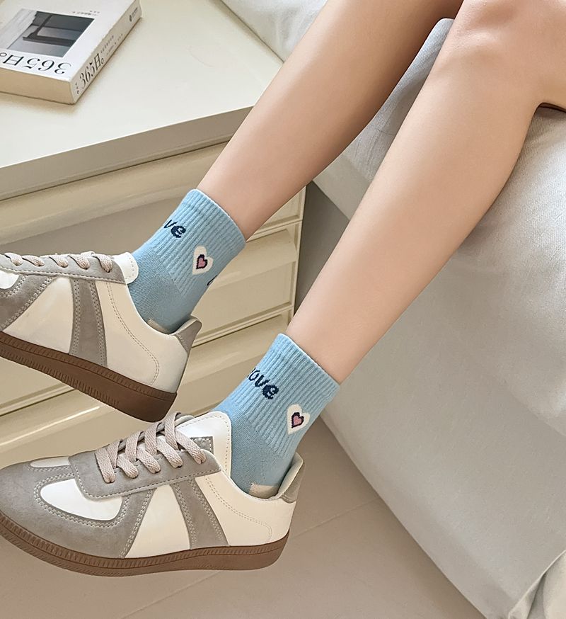 无骨袜子女五分袜春夏薄款短筒网眼透气防臭运动袜精梳棉学生短袜详情22