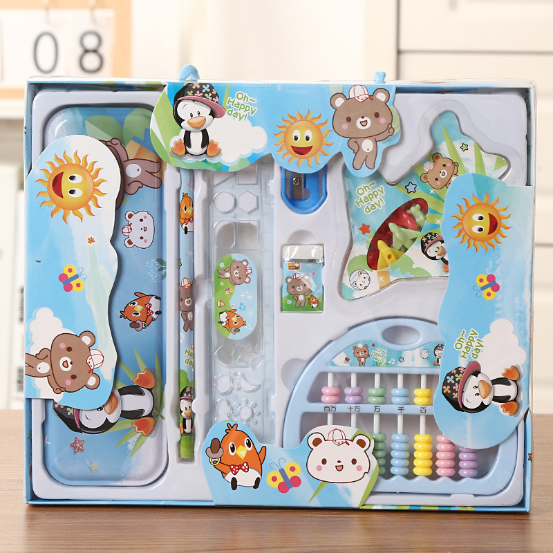 幼儿园毕业礼物文具套装礼盒小学生奖品创意学习用品卡通儿童礼品详情5