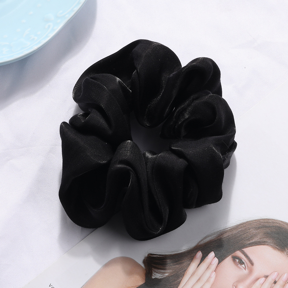 Qiyue Simple Large Intestine Hair Tie ins High-end Style Hair Tie Tie Ponytail Large Intestine Hair Tie Wholesale pic 66