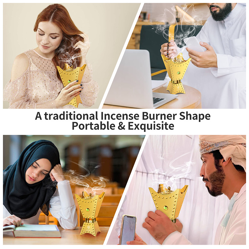 Middle Eastern Arab-style aroma diffuser, electric aroma diffuser, USB portable aroma diffuser Bukhoor pic 5