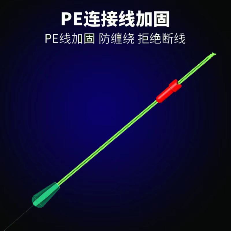 廠家直銷批發競技台釣黑坑綁好魚線成品方便PE加固主線套裝線組详情1