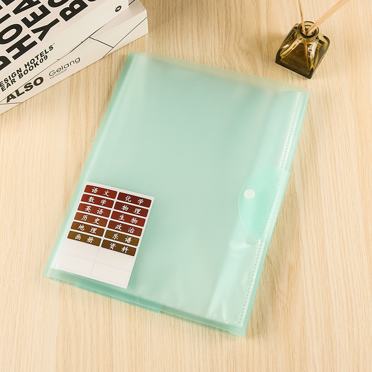 We offer portable multi-slot file card storage bags and color personalized test paper material storage bags that can be customized pic 10