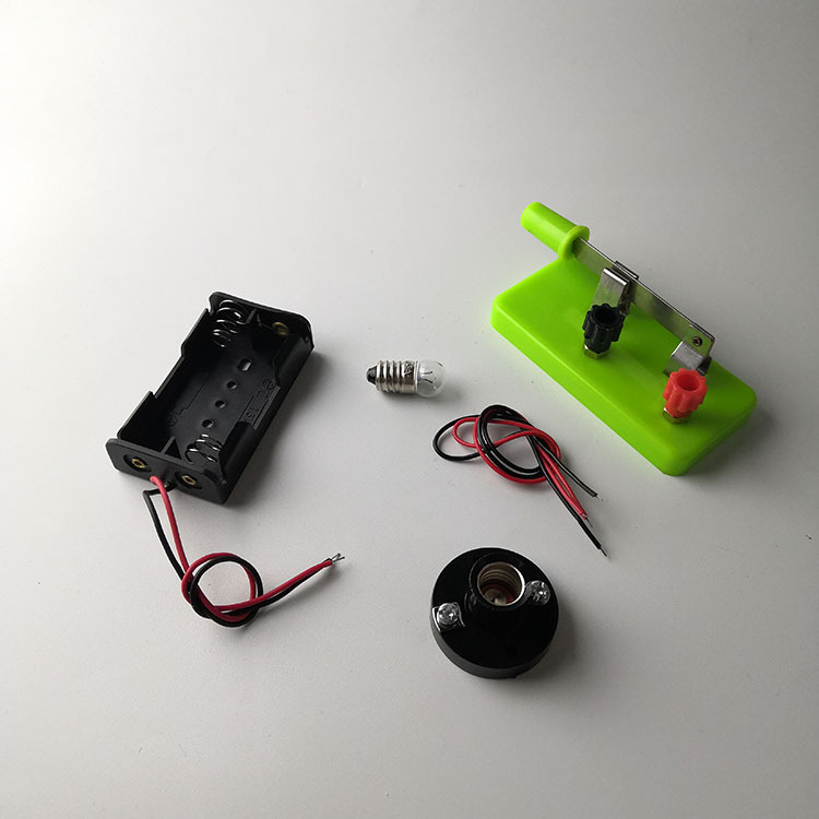 科学实验套装学生串联电路接线电珠导线DY制作大电机智力开发电路图动手实践线路图详情2