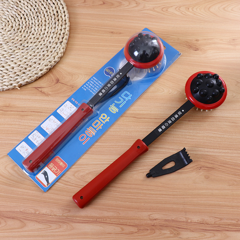 Massage hammer, back tapping, meridian pounding, multi-functional health hammer, health patting stick, fitness and satisfaction hammer in stock pic 24