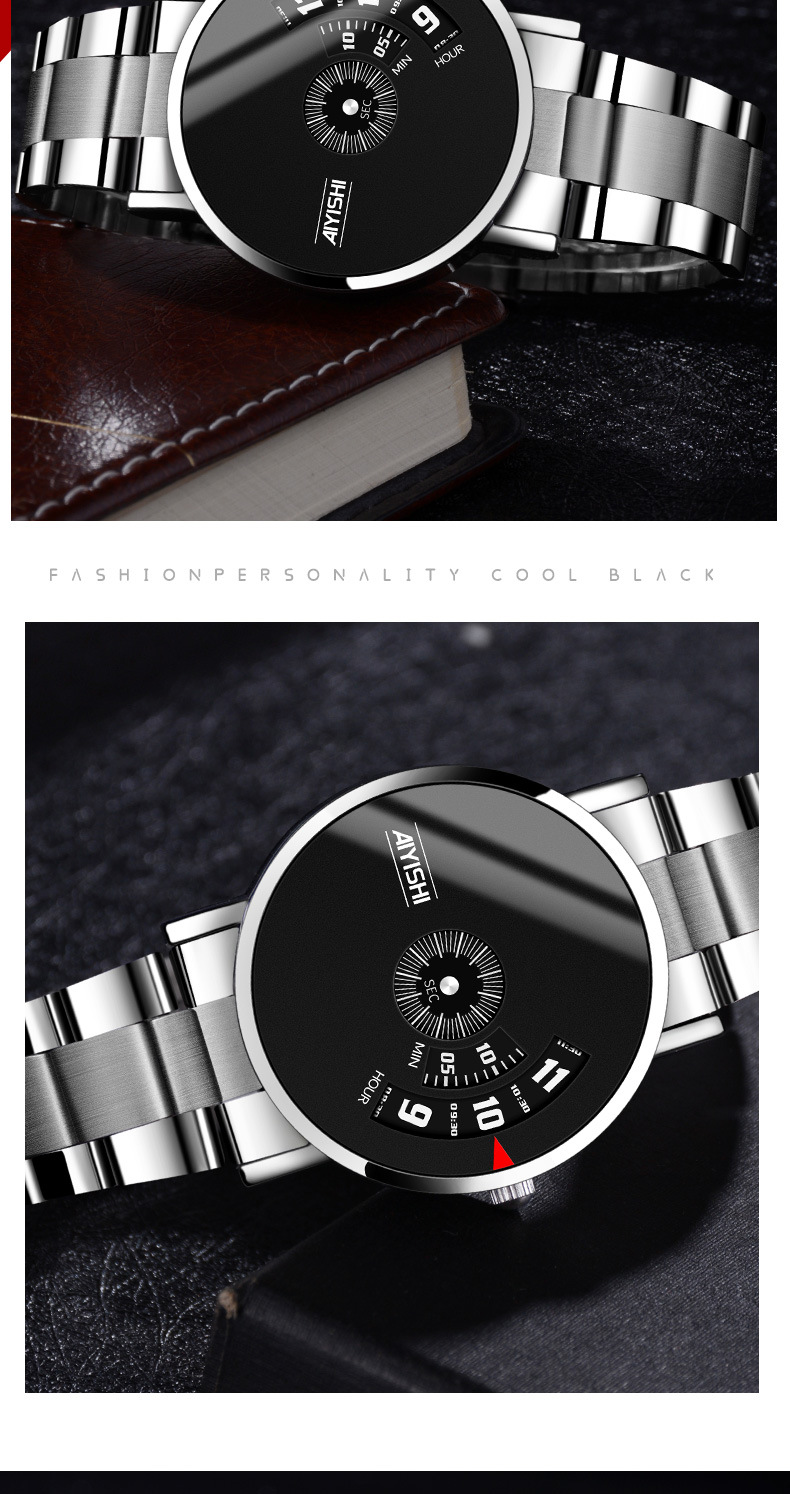 爱依士AIYIASHI1620男士手表瑞士商务国产全自动非机械学生手表男详情17