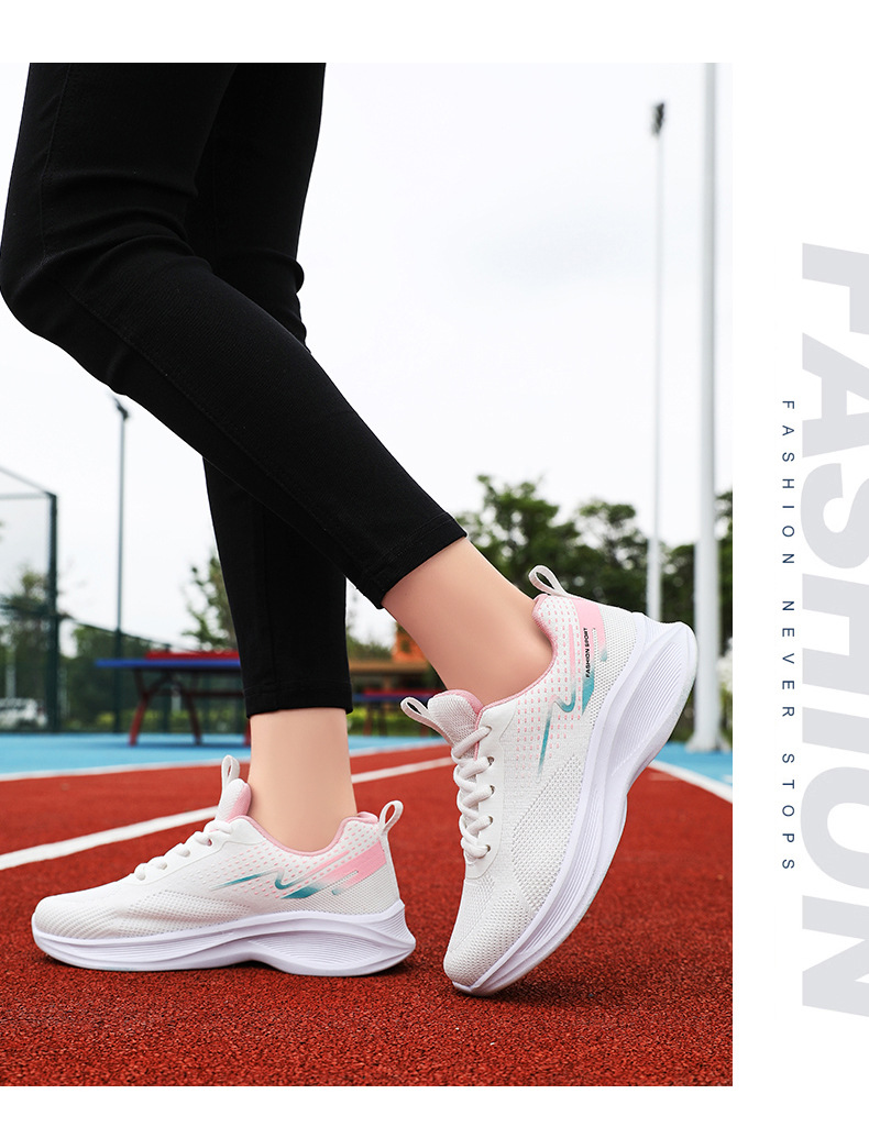 鞋子女2024春季新款飞织休闲鞋厂家直销软底透气外贸透气运动鞋女详情16