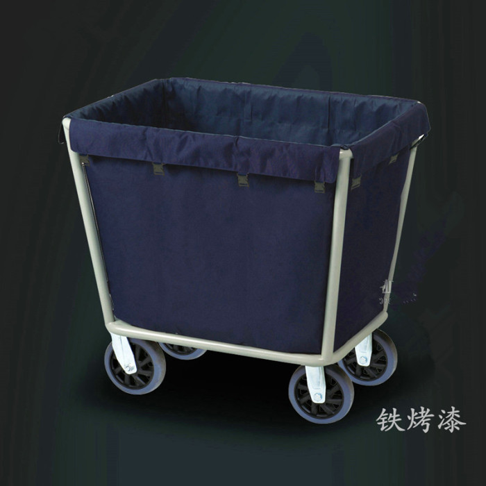 Guest room linen cart, hotel and guesthouse service cart, handcart, clothes delivery cart, room entrance cart pic 5