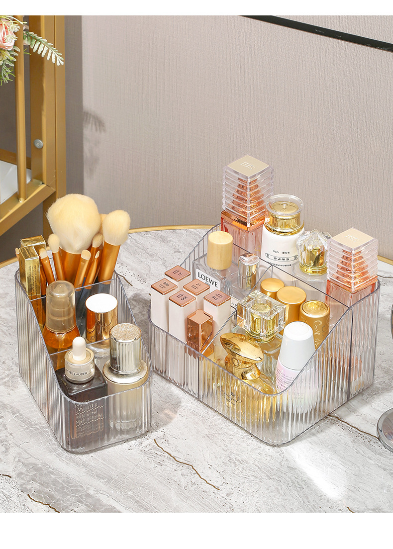 ZT2259 桌面收纳盒化妆品收纳筐厨房整理盒子家用抽屉塑料储物盒详情14