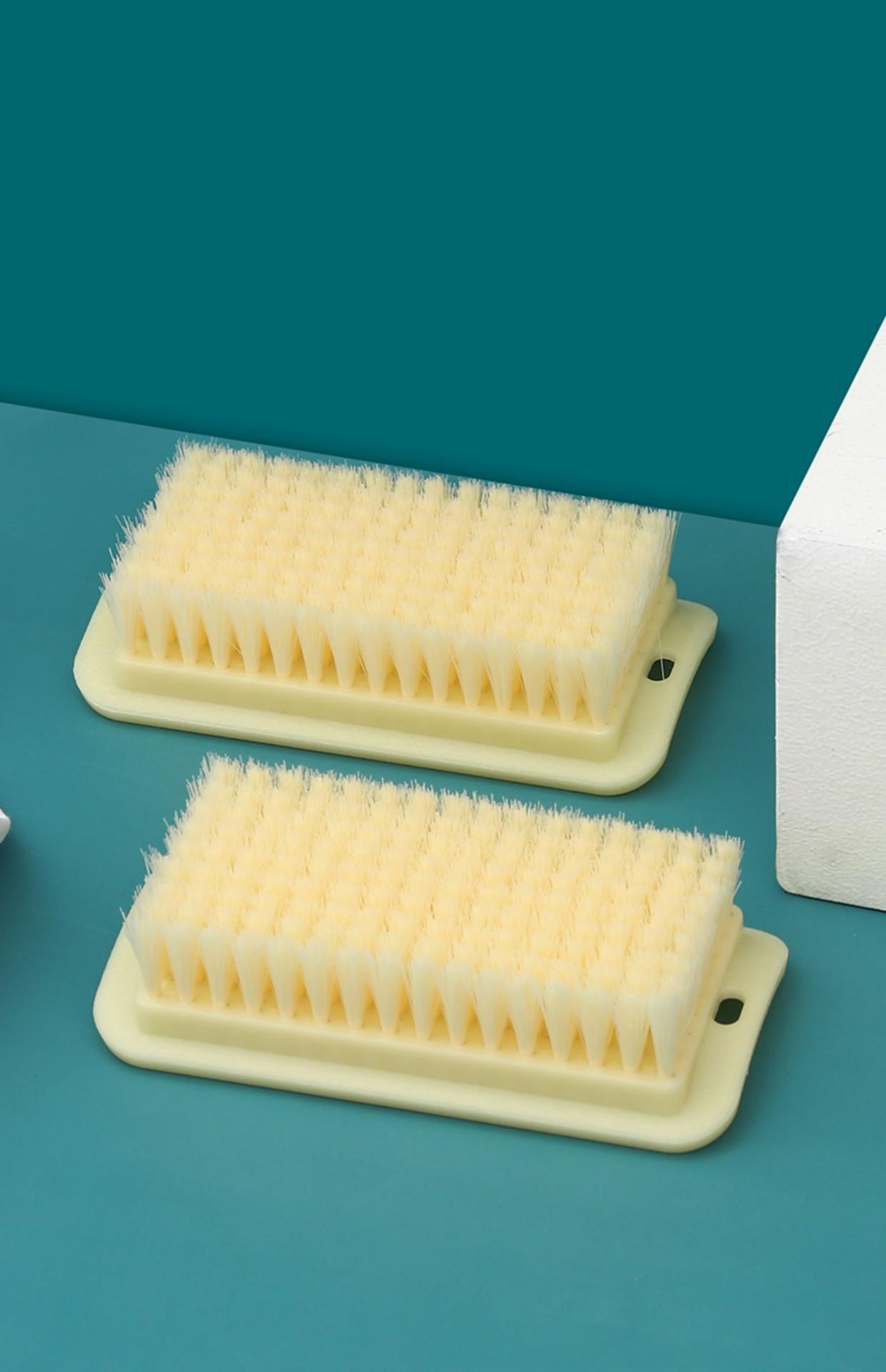 Simple household shoe brush, multi-functional soft bristle non-damaging clothes cleaning brush, student dormitory plastic board brush, laundry brush pic 10