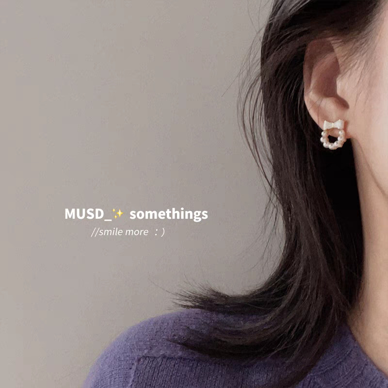 925针ins风珍珠耳钉女百搭耳环高级感气质耳饰摆地摊夜市爆款批发详情33