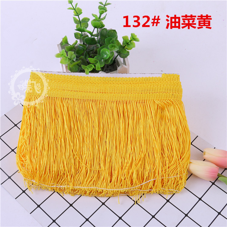 DIY stage costume accessories: Latin dance lace, tassel lace, polyester ribbon, 15CM, factory direct sales, 1 webbing pic 56