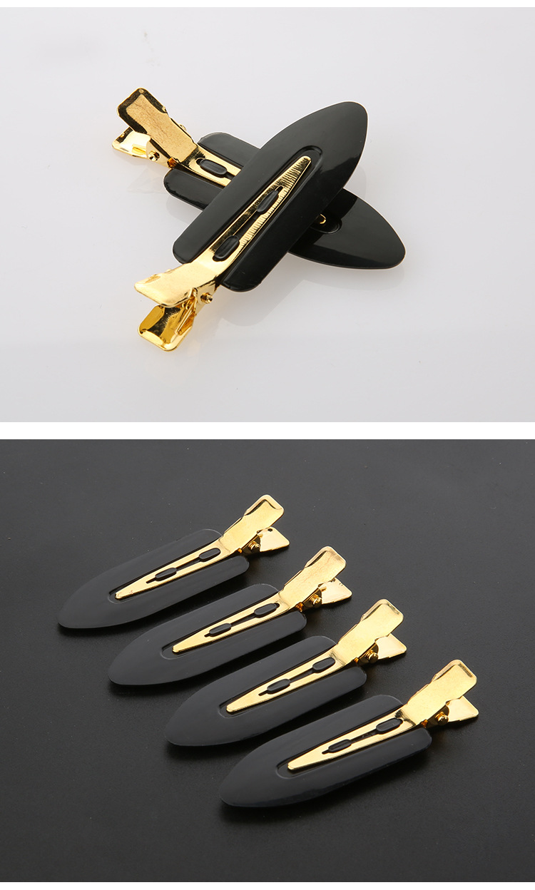 New seamless makeup leaf clips, fringe clips, gold-plated luxury series hair clips and hair care tools are directly supplied by the manufacturer pic 10