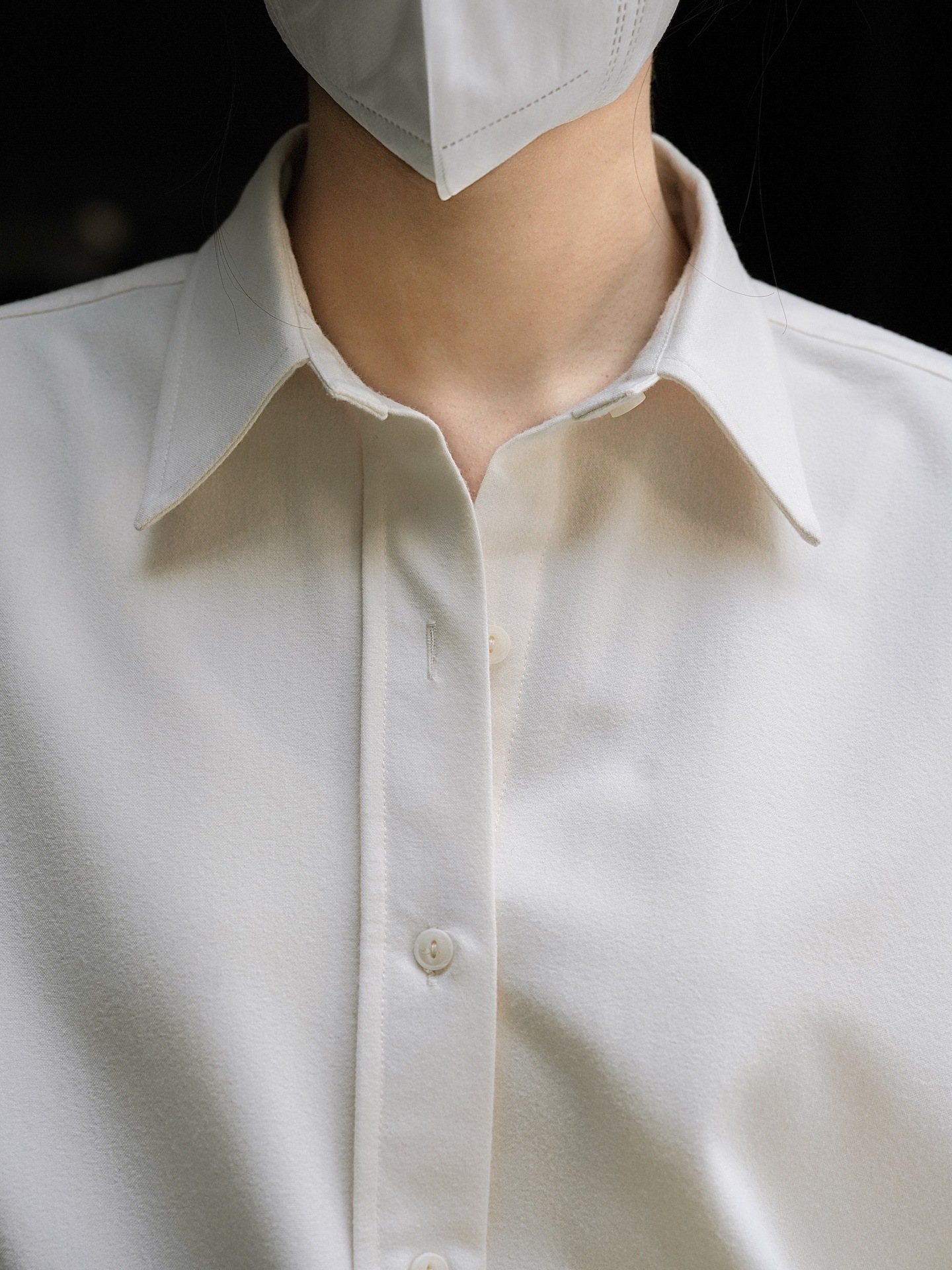 Early spring new Korean-style simple commuting brushed lapel shirt, loose and slimming, H-shaped thickened layering top for women pic 18