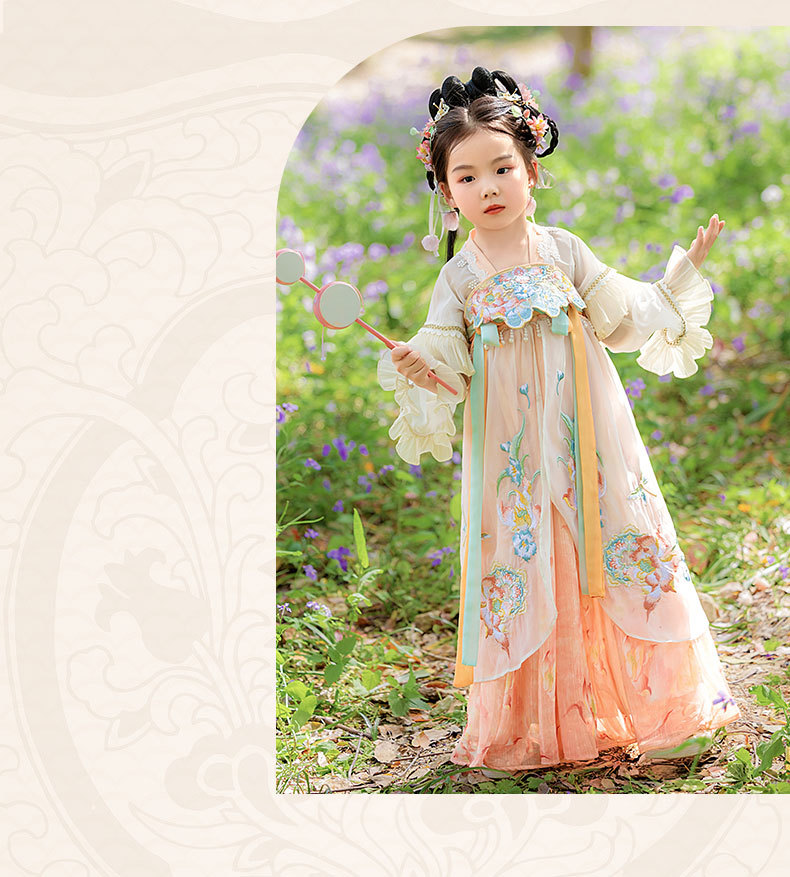 فتاة جديدة من الأطفال يرتدون الزي الرسمي من طراز Xiao Xiao Xiao في صيف 2025 pic 17