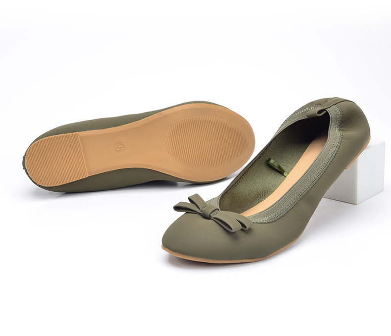 外贸跨境牛巴蛋卷鞋女2023新款圆头软底弯弯鞋women flat shoes详情28
