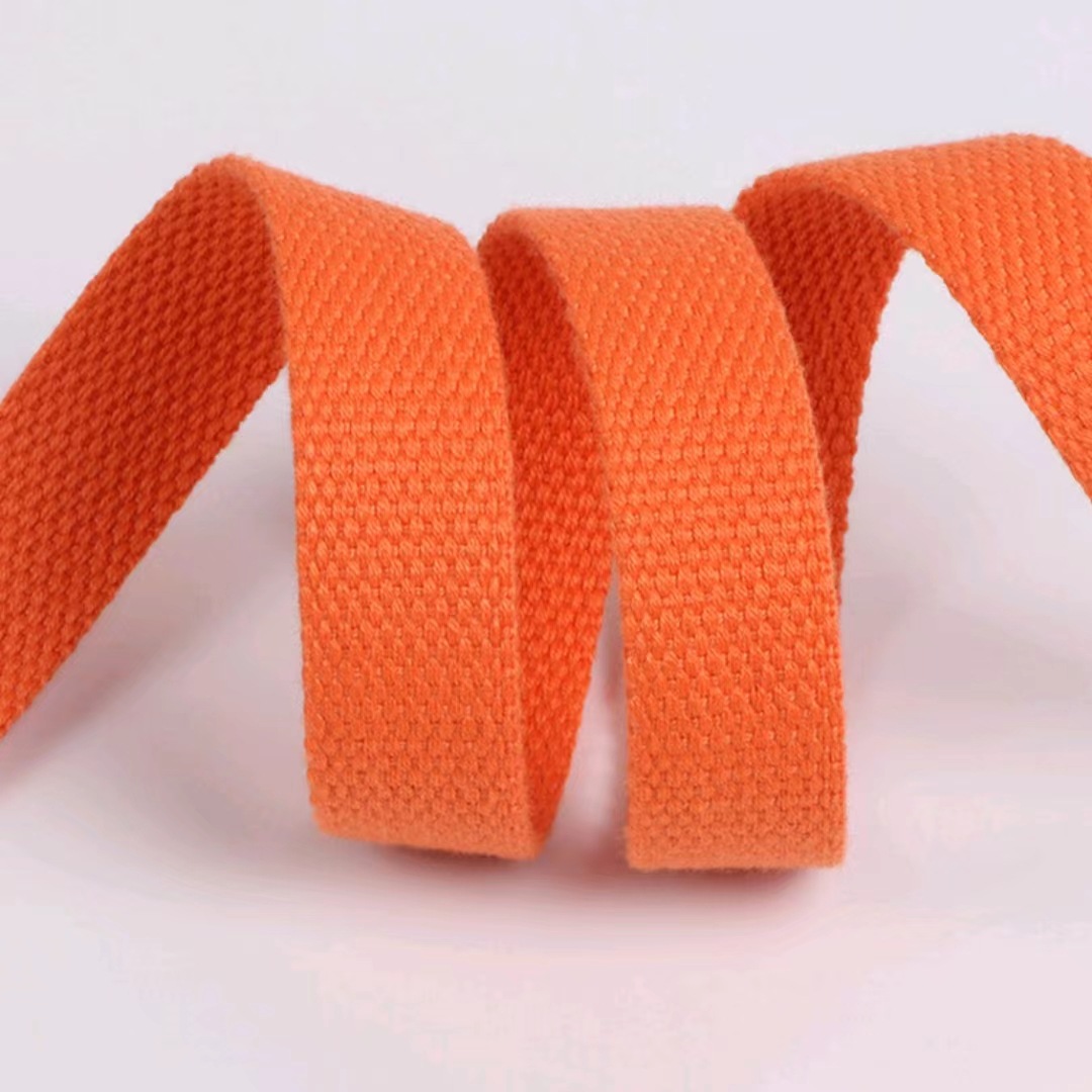 Polyester-cotton herringbone woven straps for clothing, shoes, hats, home textiles, accessories, edge straps, handbags, woven straps, cotton straps, belts, backpacks pic 6