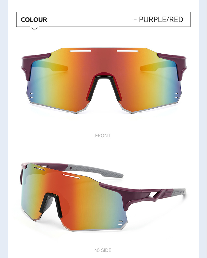 新款男女户外骑行眼镜跨境欧美炫彩运动墨镜户外登山变色太阳镜详情14