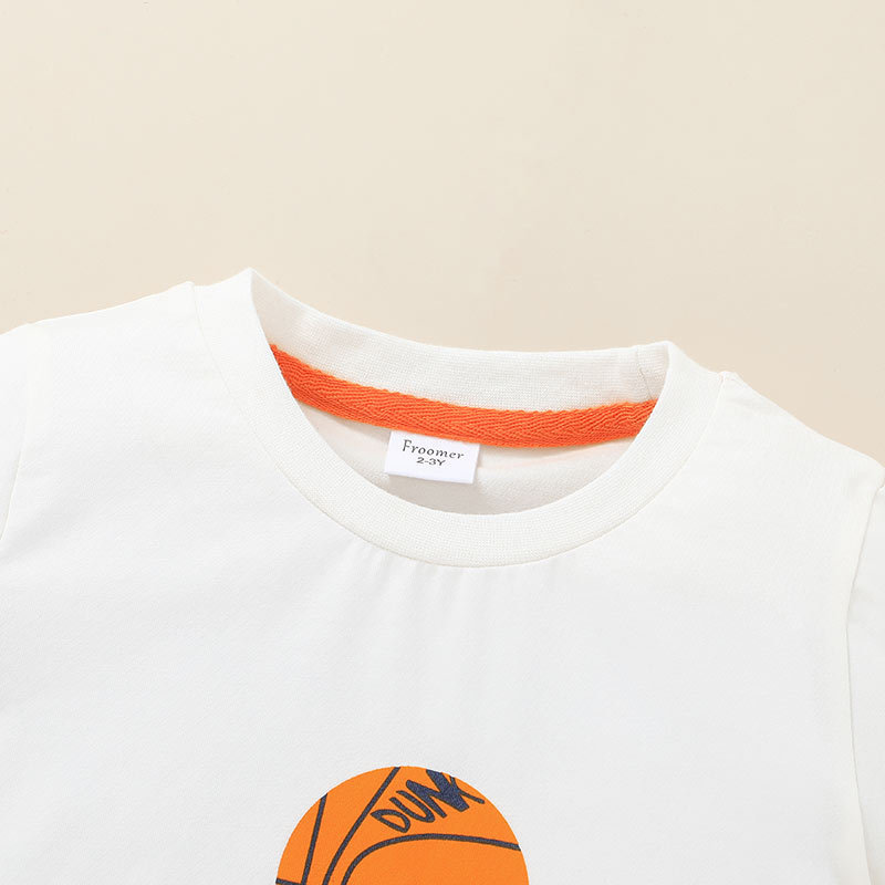 定制中小童时尚上衣童装字母短袖T恤 字母韩版小童套头衫童T恤欧详情6