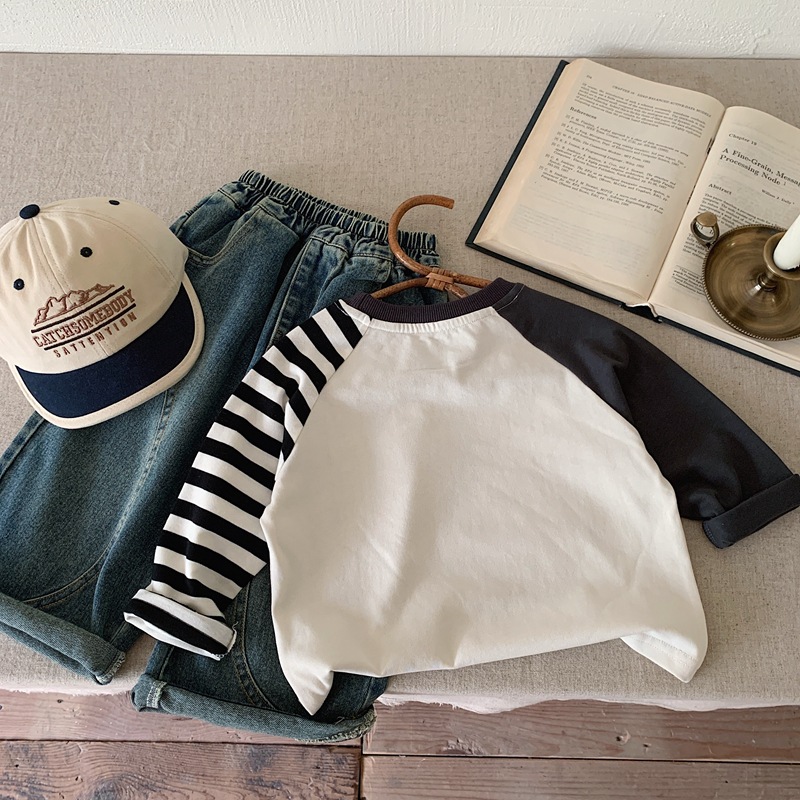 男童长袖t恤春秋2024新款童装儿童上衣纯棉秋装男孩衣服打底衫潮详情5