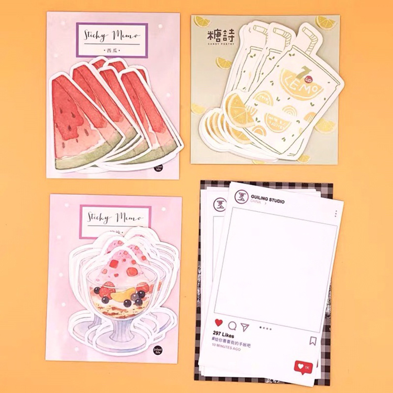 Customized logo advertisements for sticky notes, sticky note books, creative N-time stickers, index stickers pic 9