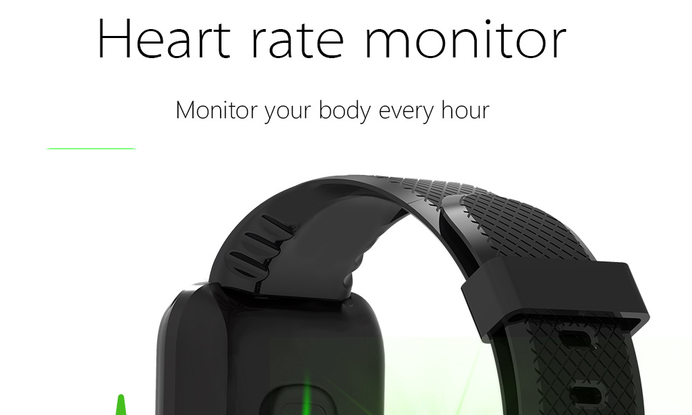 116plus Color Screen smart sports step count, heart rate, blood pressure, call information reminder function, wristband, cross-border gift pic 13