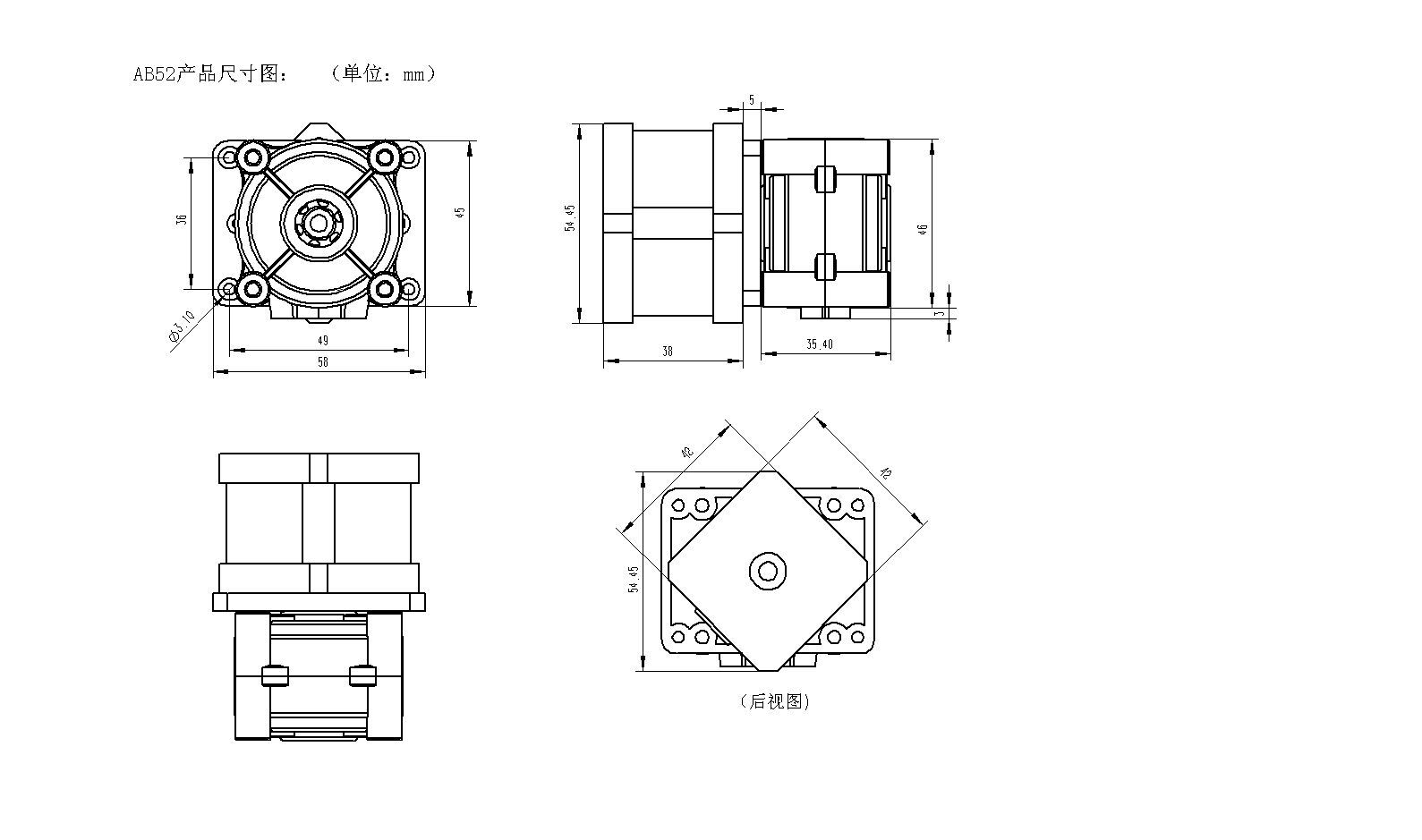 Quick-installation high-flow DC peristaltic pump, 42 stepping pump, vacuum pump, strong suction pump, self-priming pump, viscous pump, water pump pic 18