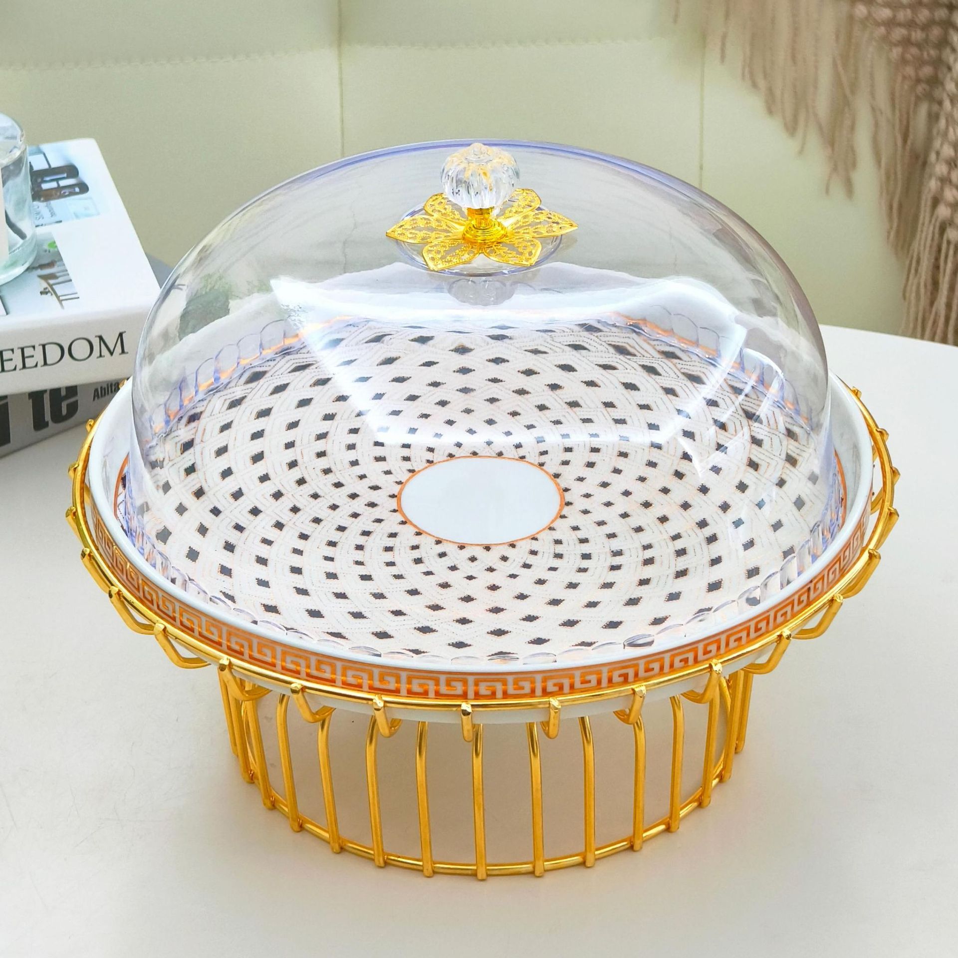 Creative Nordic light luxury style fruit platters, modern home tea break table decorations, afternoon tea fruit cakes and pastries, high-end Nordic light luxury style fruit platters, modern home tea break table decorations, afternoon tea fruit cakes and pastries pic 3