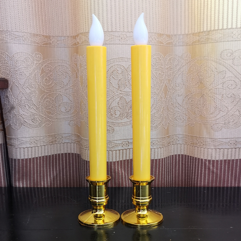 Long-pole electronic candles for Buddha and blessing, swinging decorative handicrafts and ornaments pic 15