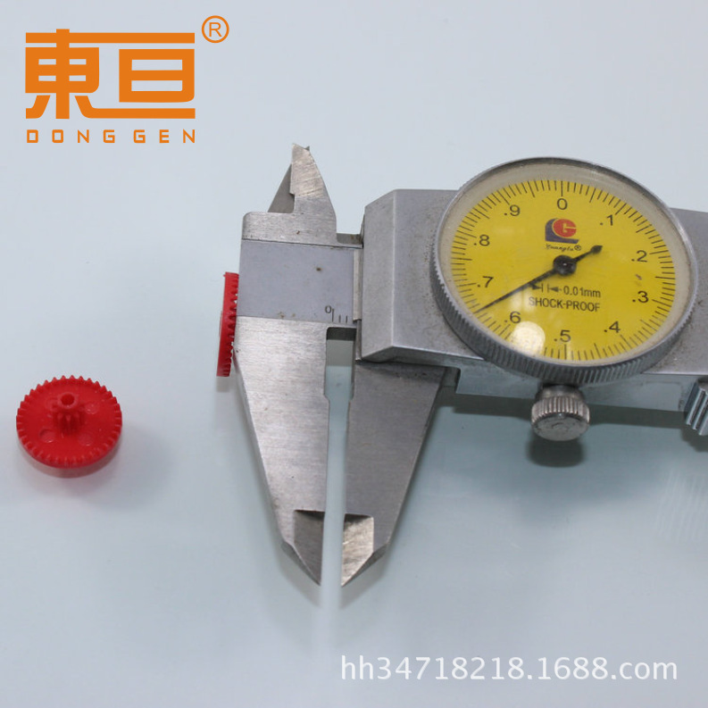 C36102B front red 0.4 mold crown gear plastic gear toy accessory technology model pic 5