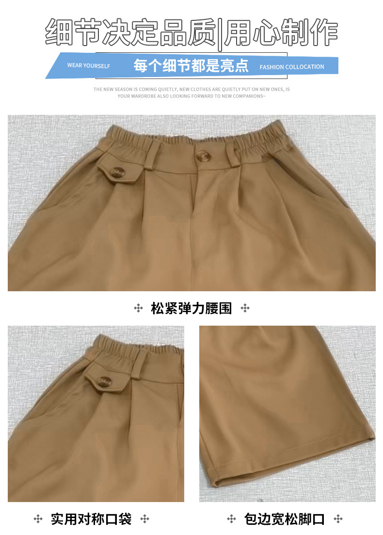 儿童夏装套装男童夏季新款童装女宝复古港风碎花短袖衬衫两件套潮详情4