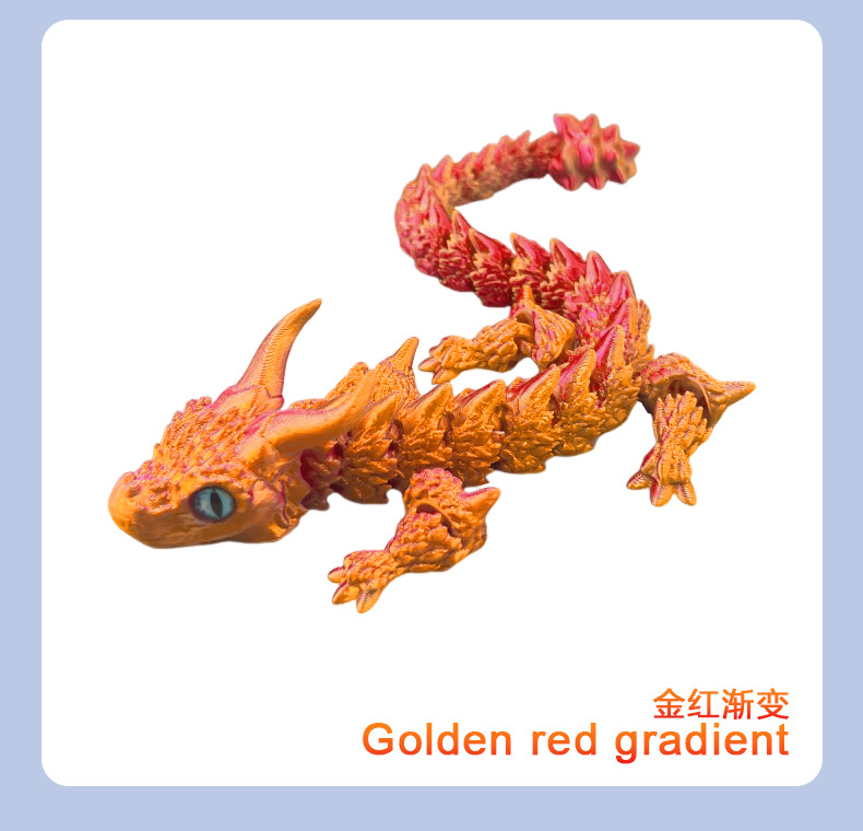源头工厂出品3D打印双角龙鳞甲龙关节可动玩具摆件 手办工艺品跨境热销 其他分类精品推荐详情9